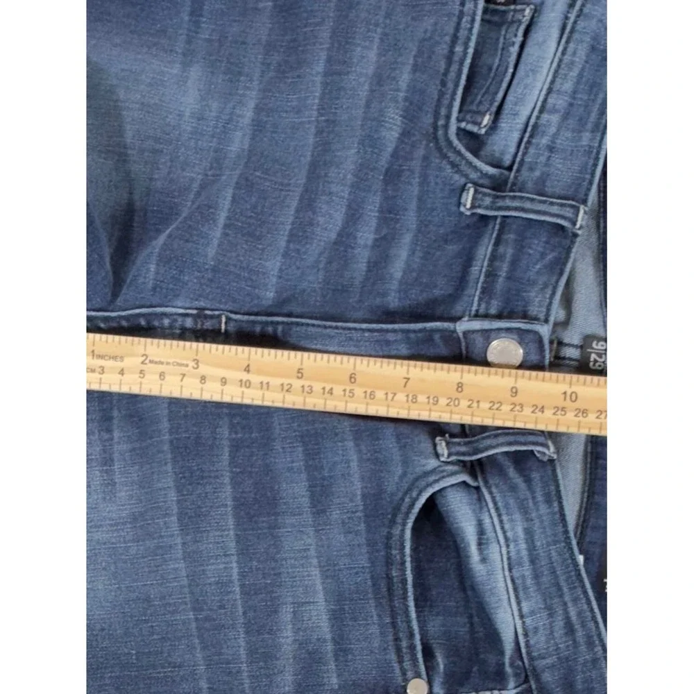 Judy Blue Skinny‎ Fit Capri Jeans 9/29 (28x27) Dark Wash Stretchy Mid Rise